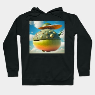 Flying watermelon Hoodie